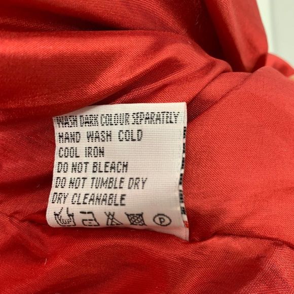 Tomason Girls Youth Red Puffer Jacket XXL 18 Goose Down Cold Weather 4028 - Picture 10 of 11